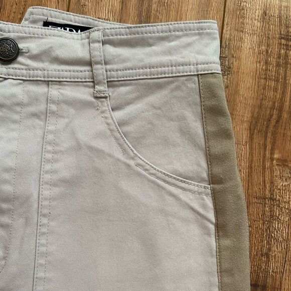 Zara Straight Midi Skirt Front Slit Pockets Size Medium - Picture 12 of 16